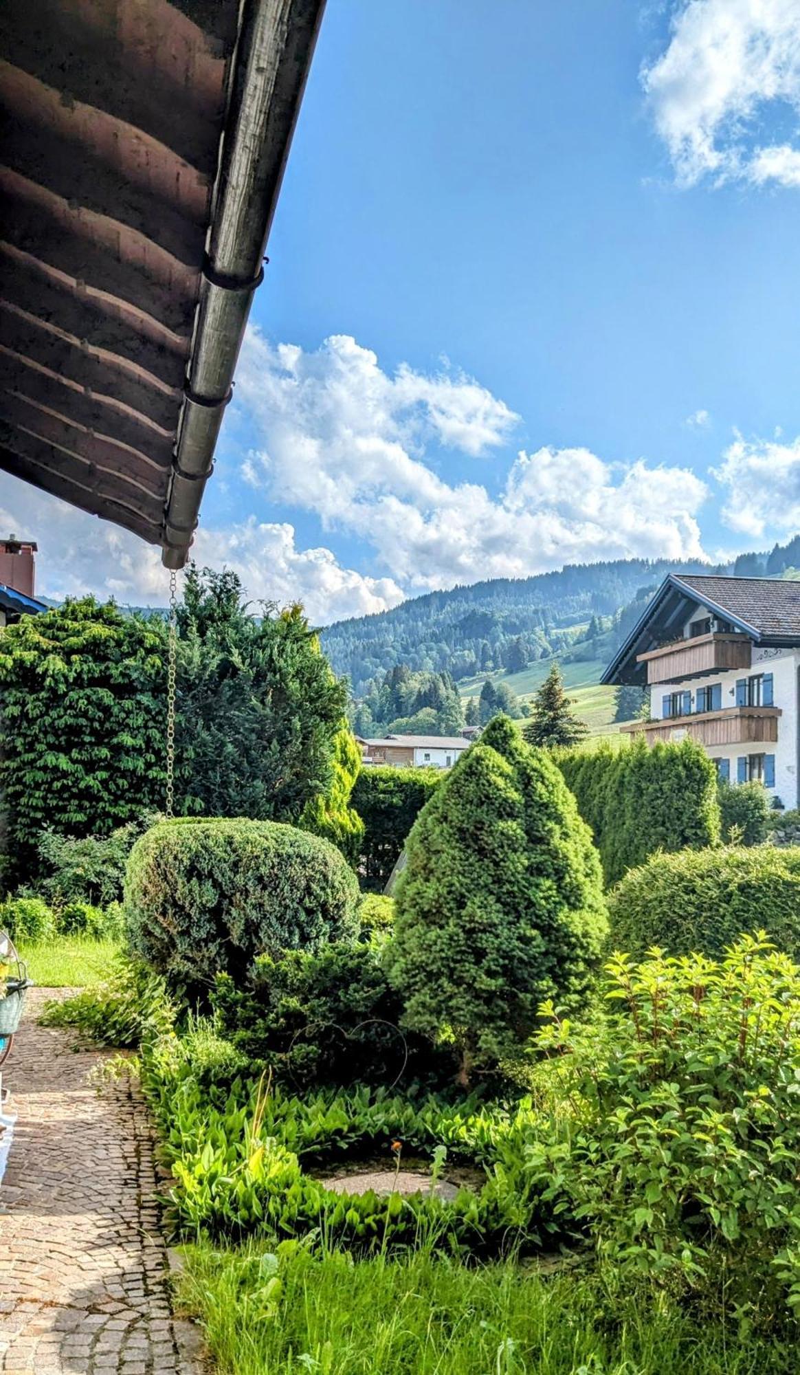 Ferienwohnung Alpenglueck In Bolsterlang Sommerbergbahn Kostenlos Exterior foto